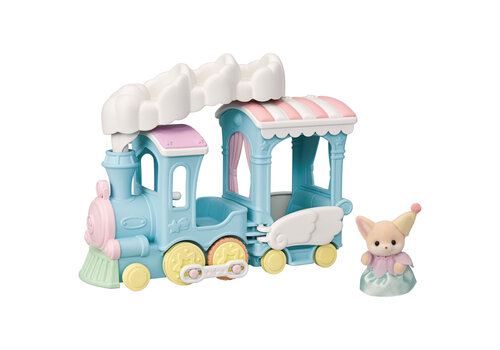 Calico Critters Floating Cloud Rainbow Train