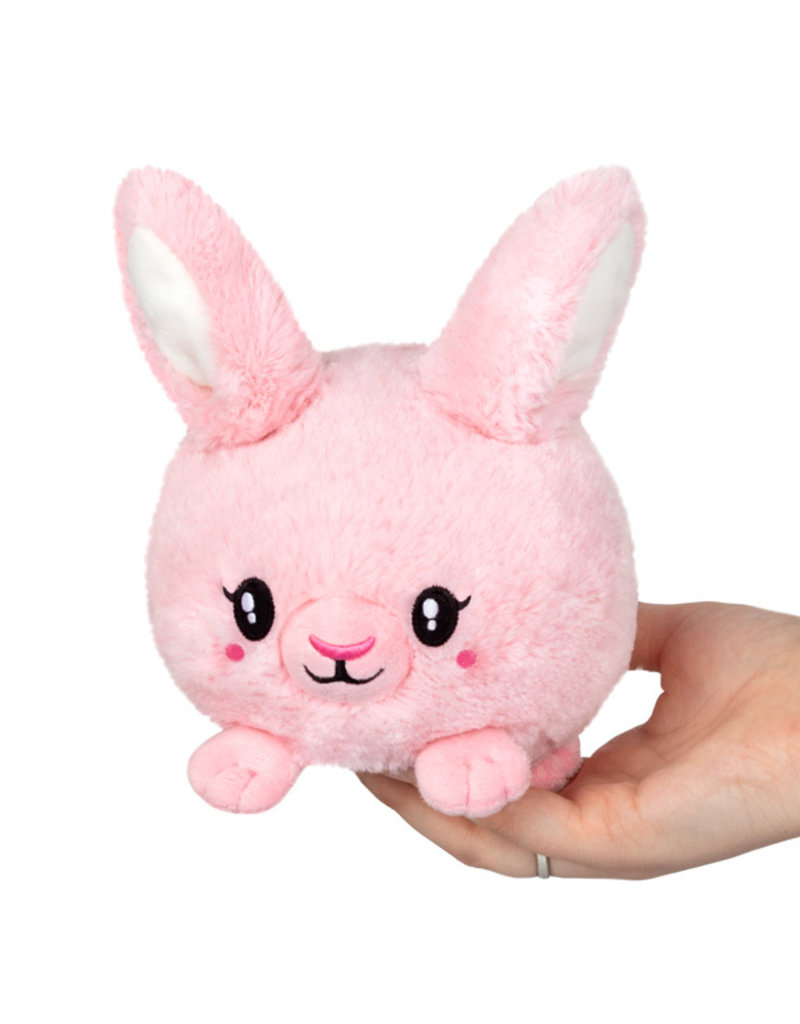 Squishables Snackers Fluffy Bunny - Pink