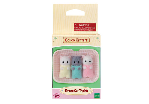 Calico Critters Persian Cat Triplets