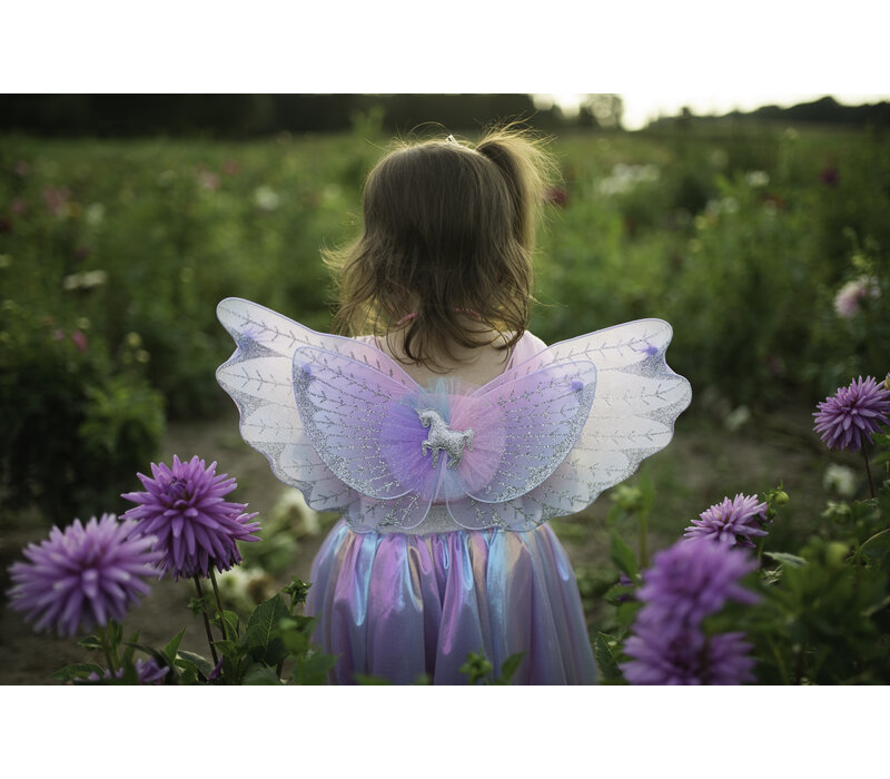 Magical Unicorn Skirt & Wings, 4-6yo
