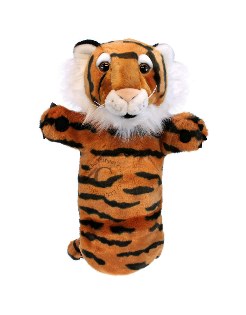The Puppet Co Tiger Long Sleeve Hand Puppet