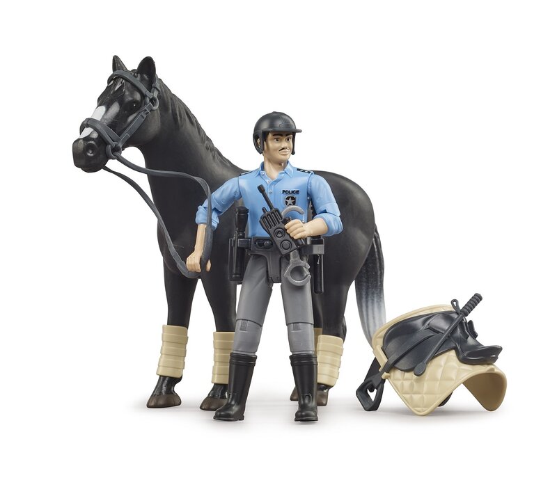 Bworld Police with Horse