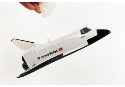 Daron Flying Space Shuttle on a String