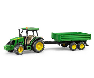 John Deere Tractor with Tipping Trailer Tiddlywinks Toys And Games