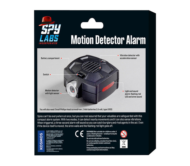 Spy Labs: Motion Detector Alarm