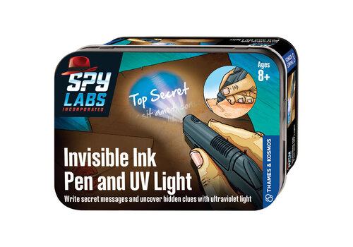 Thames & Kosmos Spy Labs: Invisible Ink Pen with UV Light