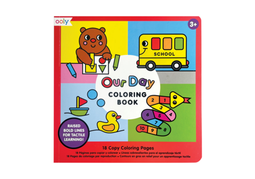 Ooly Our Day Copy Coloring Book