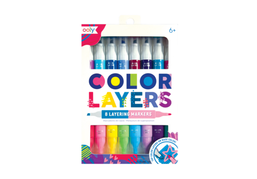 Ooly Color Layers 2X Ended Markers