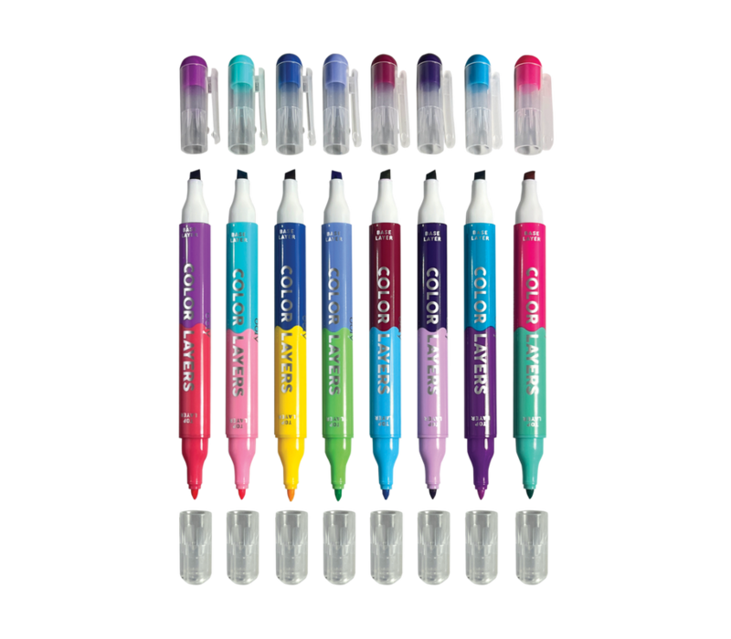 Color Layers 2X Ended Markers