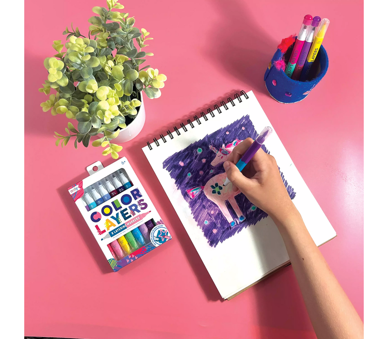 Color Layers 2X Ended Markers