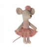 Maileg Sister Ballerina Mouse in Tin