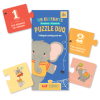 Lil Libros: Un Elefante Puzzle Duo