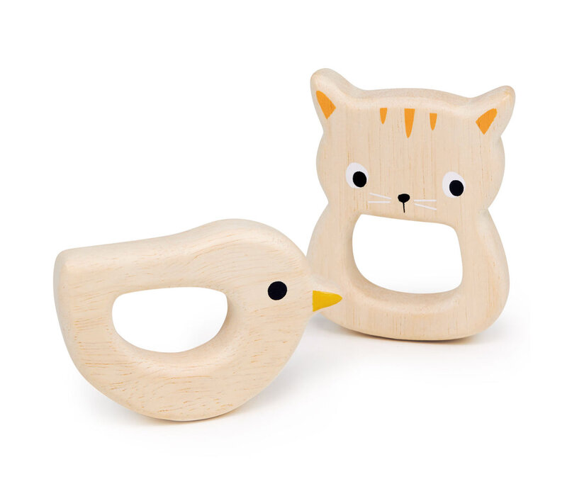 Bird & Kitten Teethers