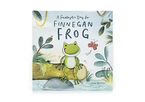 Jellycat A Fantastic Day for Finnegan Frog Book