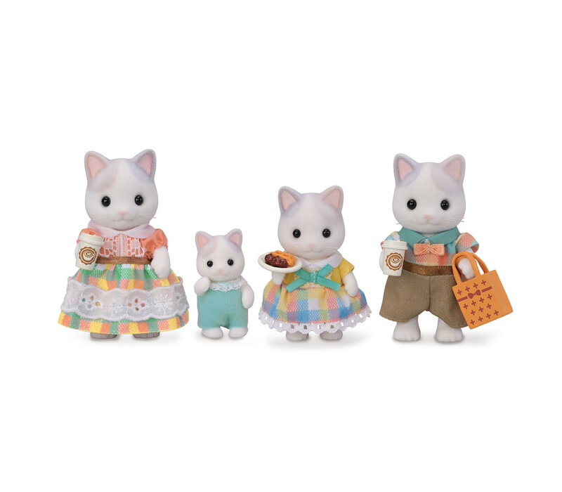 Latte Cat Family