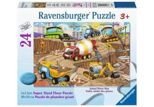 Ravensburger 24 Pcs: Construction Fun Puzzle