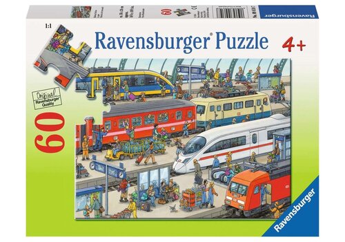 Ravensburger 60 Pcs: Railway Station Puzzle