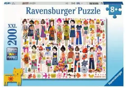 Ravensburger 200 Pcs: Flowers and Friends Puzzle