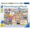 Ravensburger 500 Pcs: The Artist's Palette Puzzle