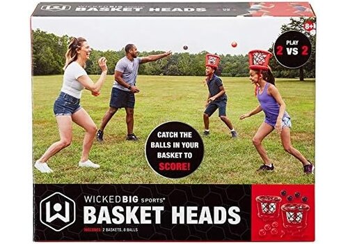 Little Kids Wicked Big Sports Basket Heads
