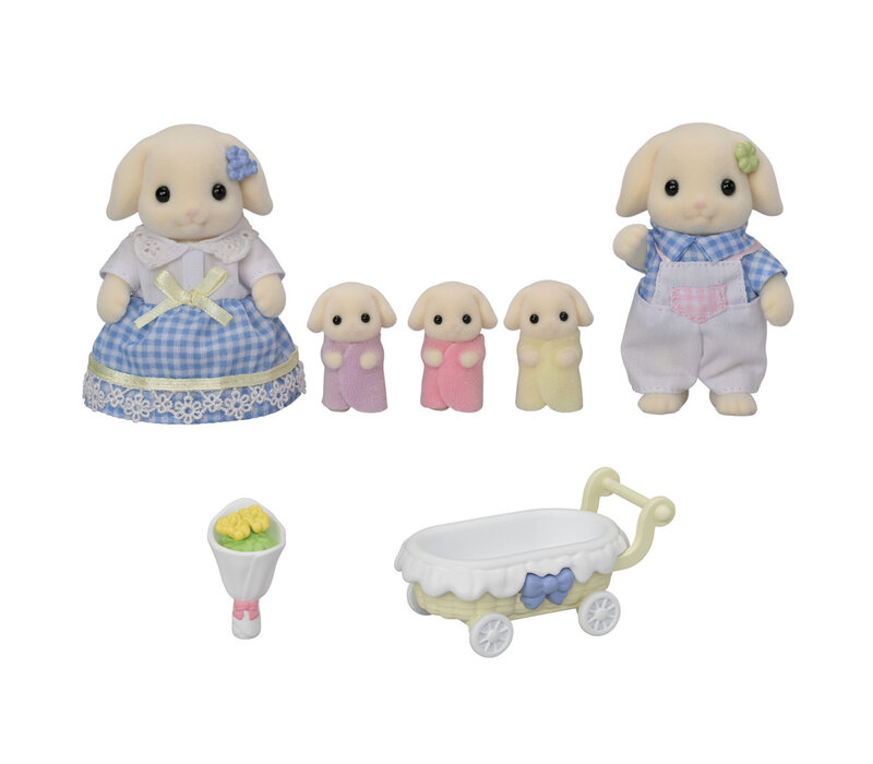 Flora Rabbit Family