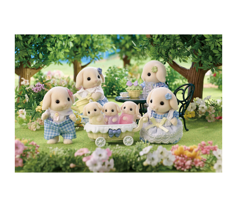 Flora Rabbit Family
