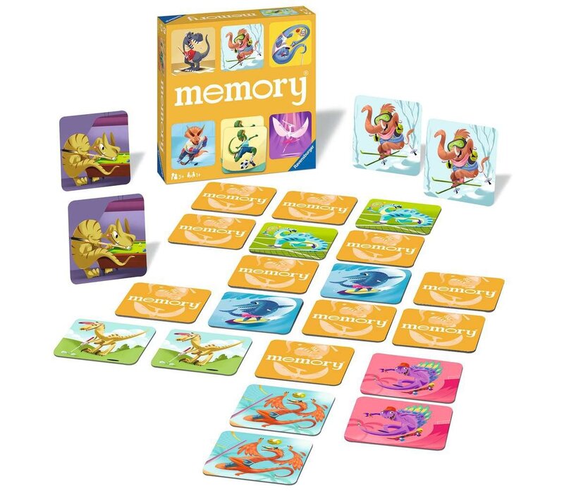 Memory Game: Dino Sport