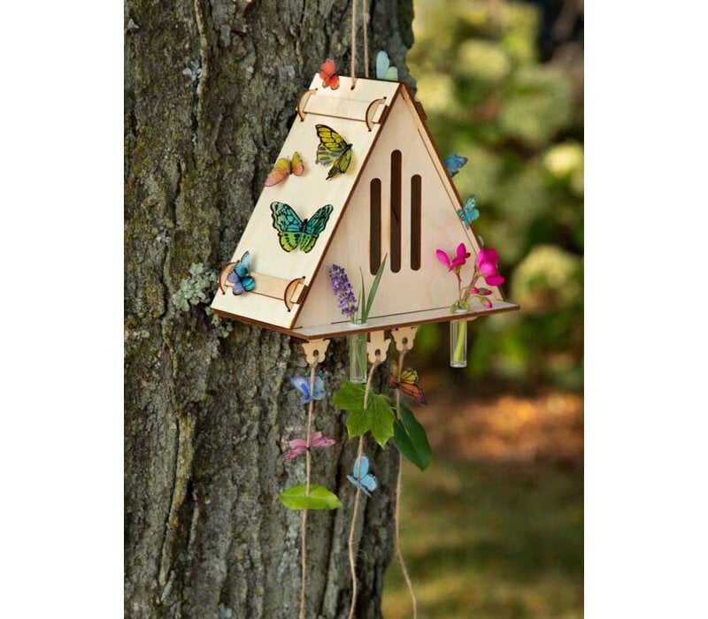 Make A Butterfly House