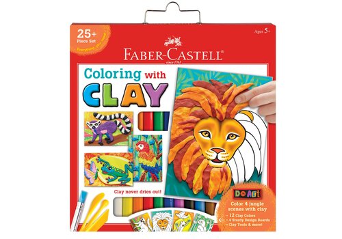 Faber Castel Do Art Coloring with Clay