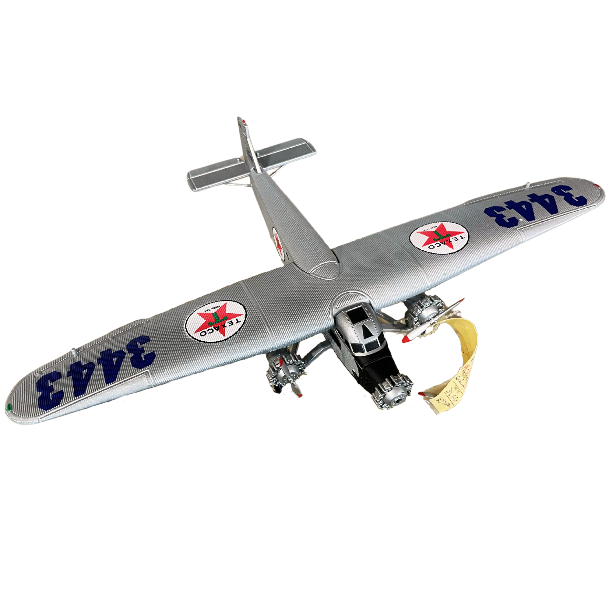 Texaco 1927 Ford Tri-Motored Plane - Tiddlywinks Toys And Games Texaco 1927 Ford Tri-Motored Plane - Tiddlywinks Toys And Games