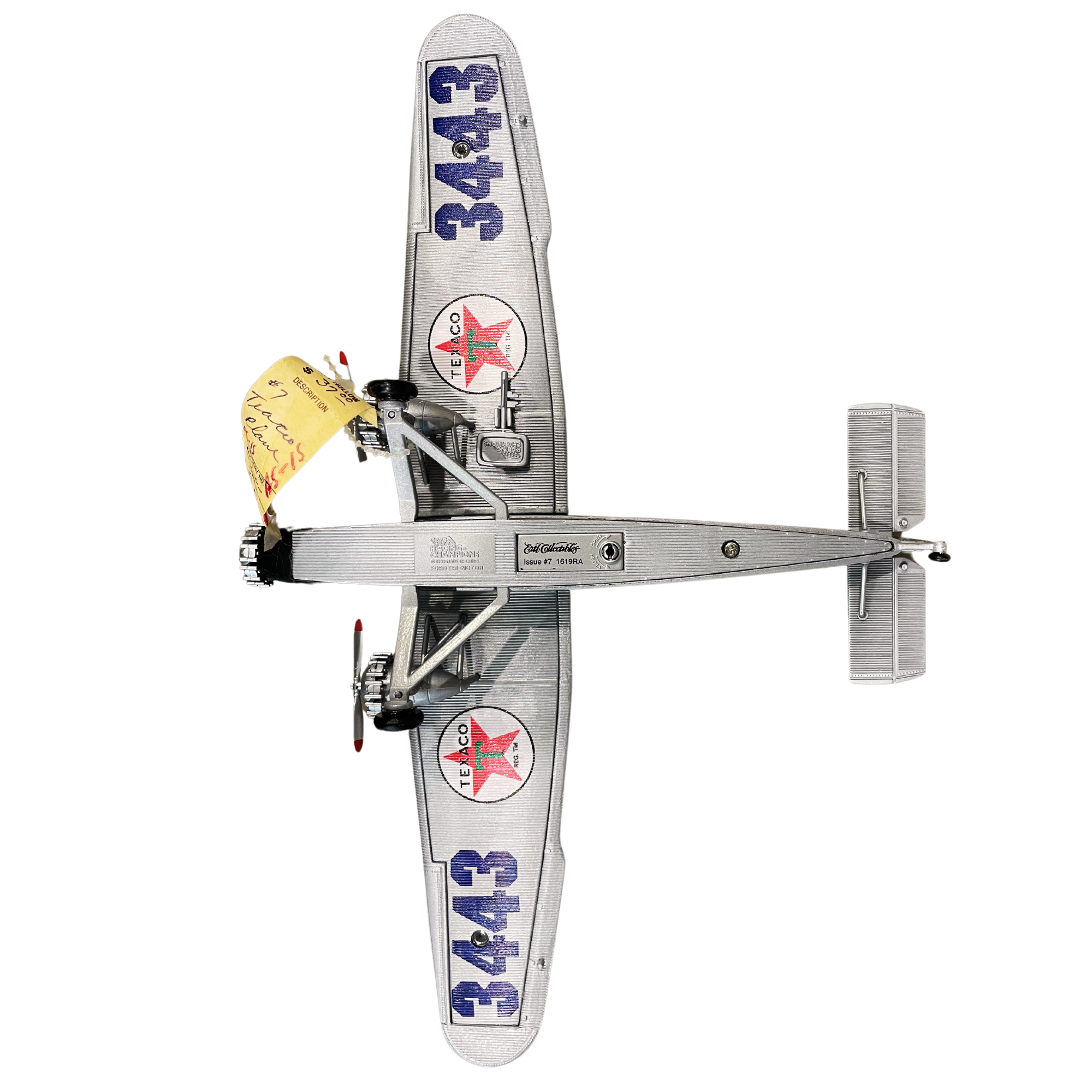 Texaco 1927 Ford Tri-Motored Plane - Tiddlywinks Toys And Games Texaco 1927 Ford Tri-Motored Plane - Tiddlywinks Toys And Games