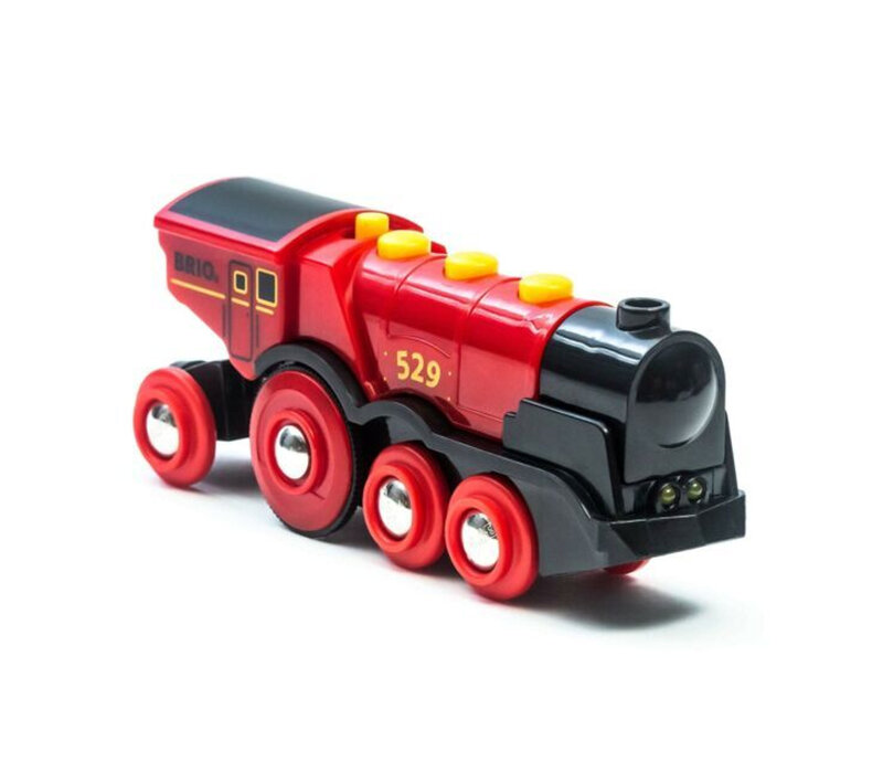 Mighty Red Train Locomotive
