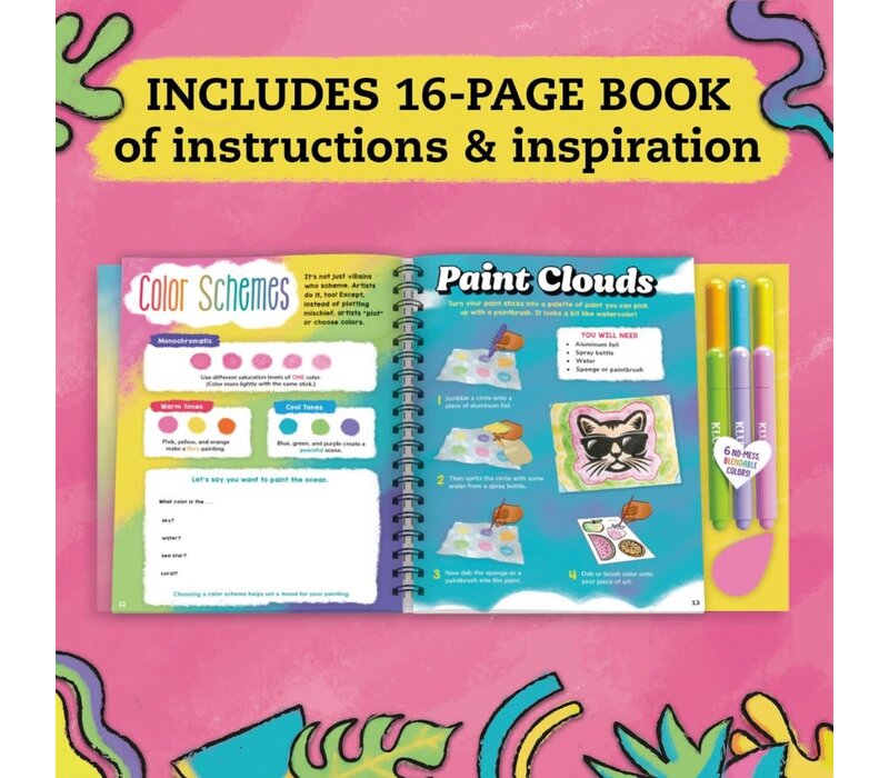 Shimmer Magic Paint Sticks