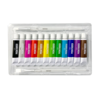 Paintology Acrylic Paints + 2 Brushes