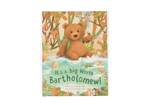 Jellycat It's a Big World Bartholomew Book