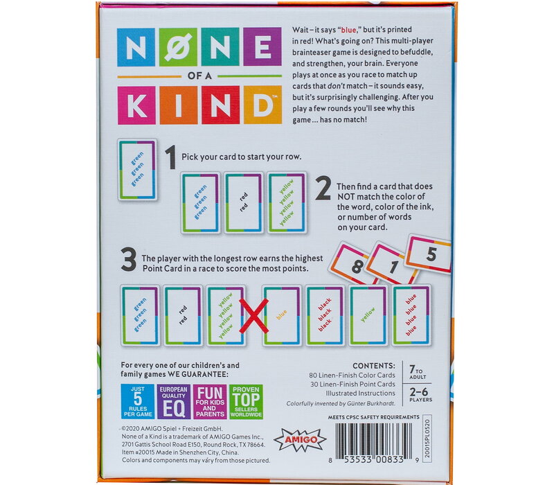 None of A Kind