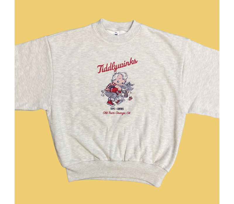 Tiddlywinks Adult Crew Neck Fleece