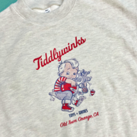 Tiddlywinks Adult Crew Neck Fleece