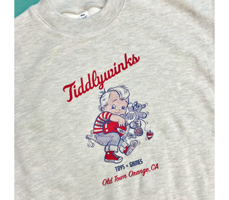 Tiddlywinks Adult Crew Neck Fleece