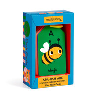 Flashcard Ring Spanish-English ABC