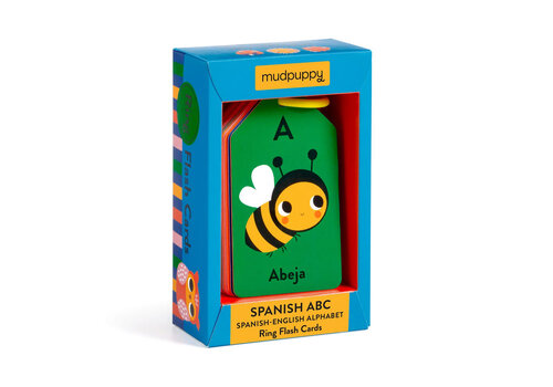 Chronicle Flashcard Ring Spanish-English ABC
