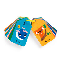Flashcard Ring Spanish-English ABC
