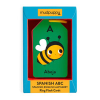 Flashcard Ring Spanish-English ABC
