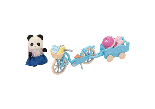Calico Critters Cycle & Skate Set - Panda Girl