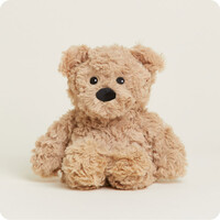 Brown Curly Bear Warmie Junior