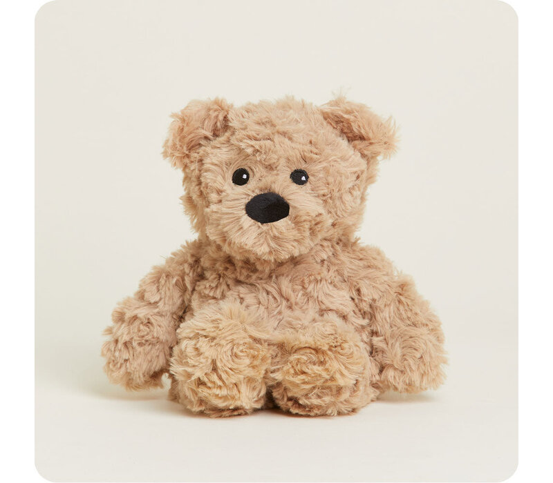 Brown Curly Bear Warmie Junior