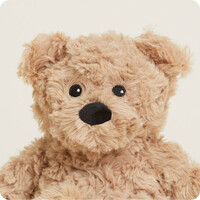 Brown Curly Bear Warmie Junior
