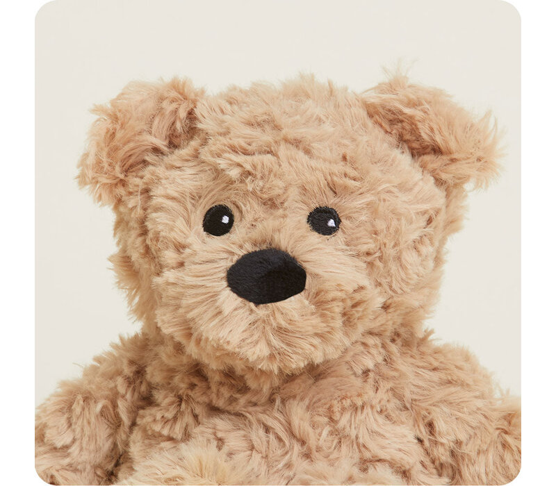 Brown Curly Bear Warmie Junior