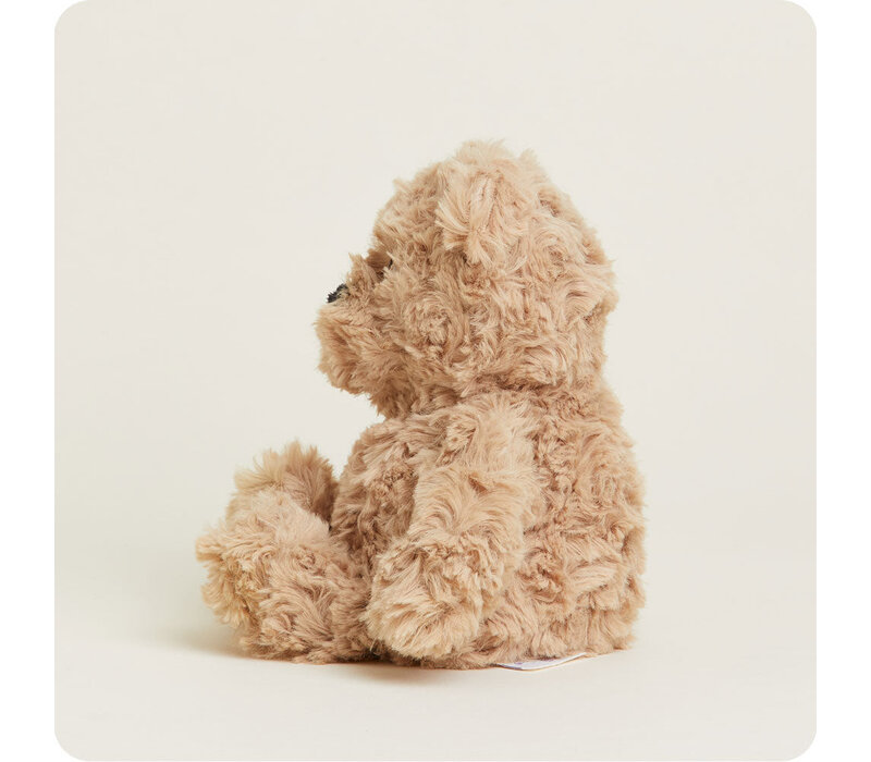 Brown Curly Bear Warmie Junior