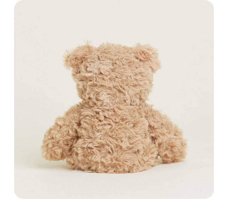 Brown Curly Bear Warmie Junior